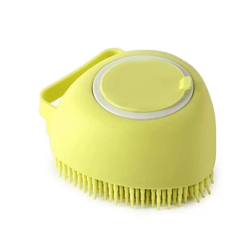 Cepillo de Baño de Silicona para Mascotas
