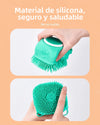 Cepillo de Baño de Silicona para Mascotas