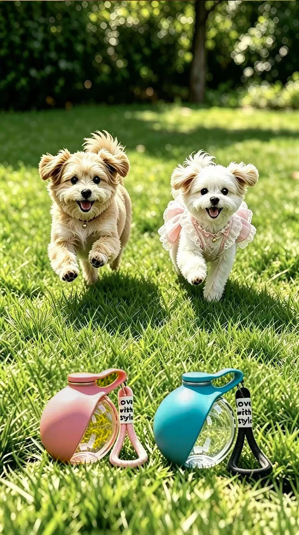 Botella de Agua Portátil para Perros y Gatos