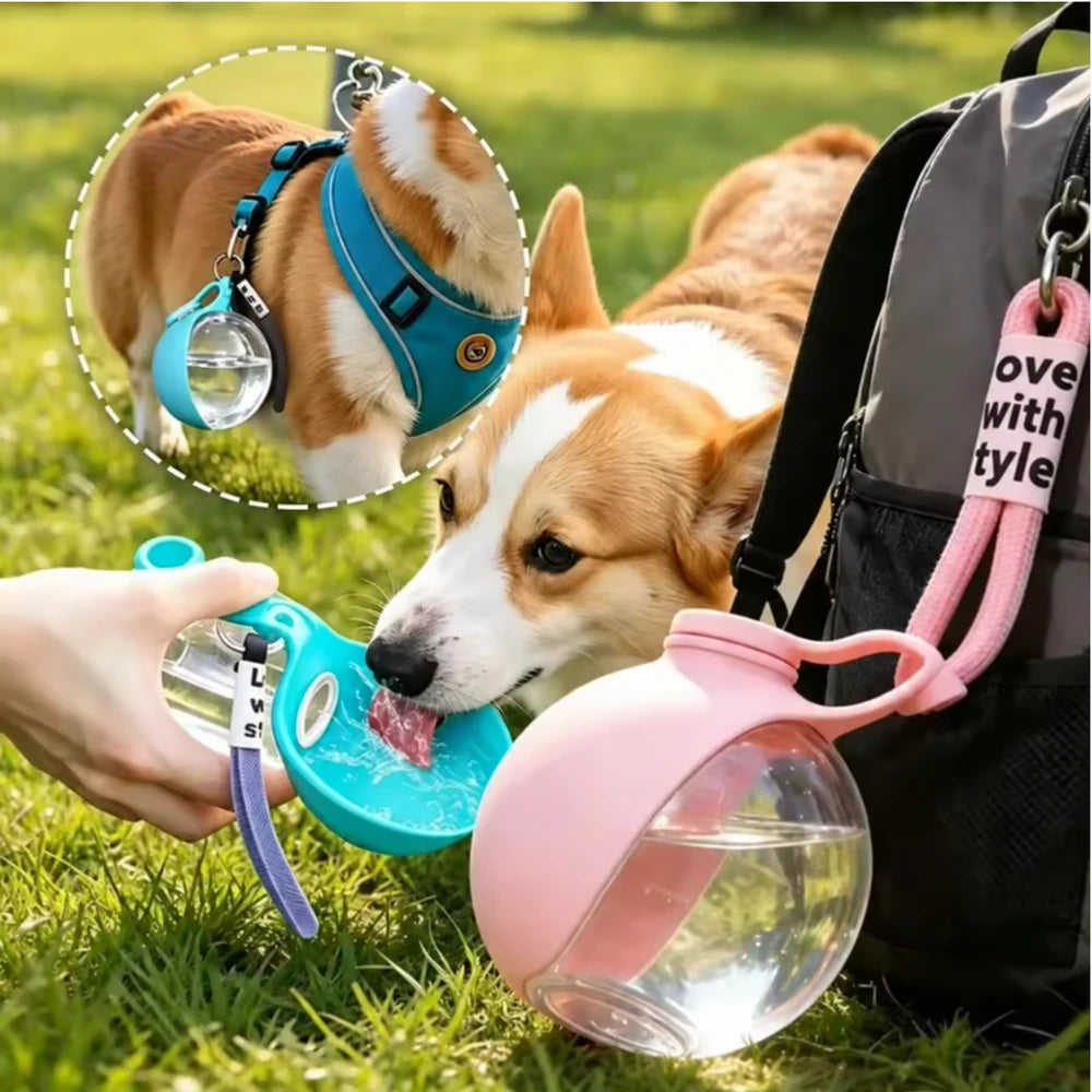 Botella de Agua Portátil para Perros y Gatos