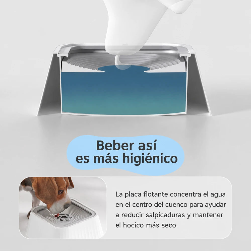 Cuenco Antisalpicaduras para Mascotas