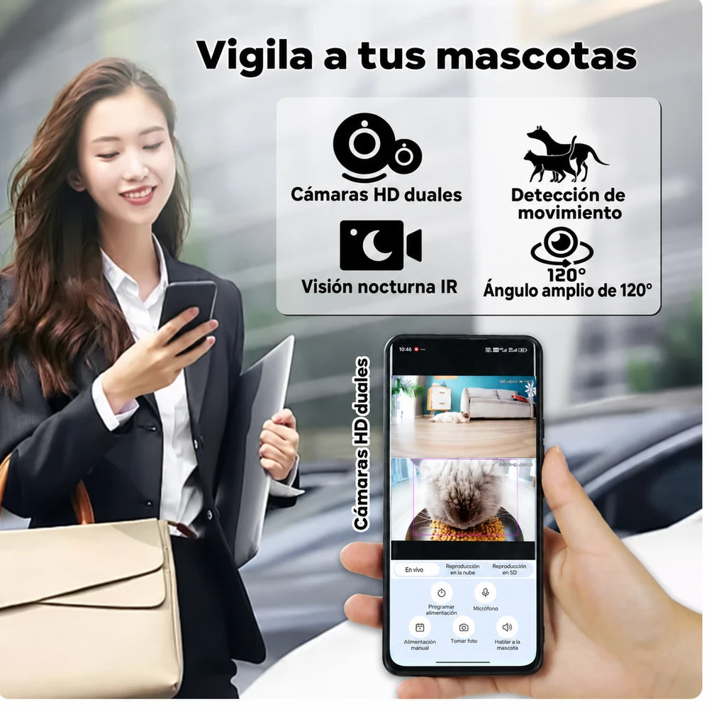 Comedero Automático Inteligente para Mascotas