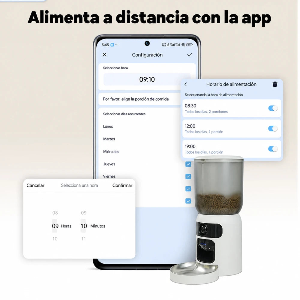 Comedero Automático Inteligente para Mascotas
