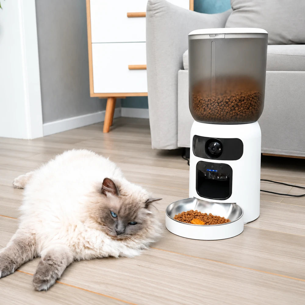 Comedero Automático Inteligente para Mascotas