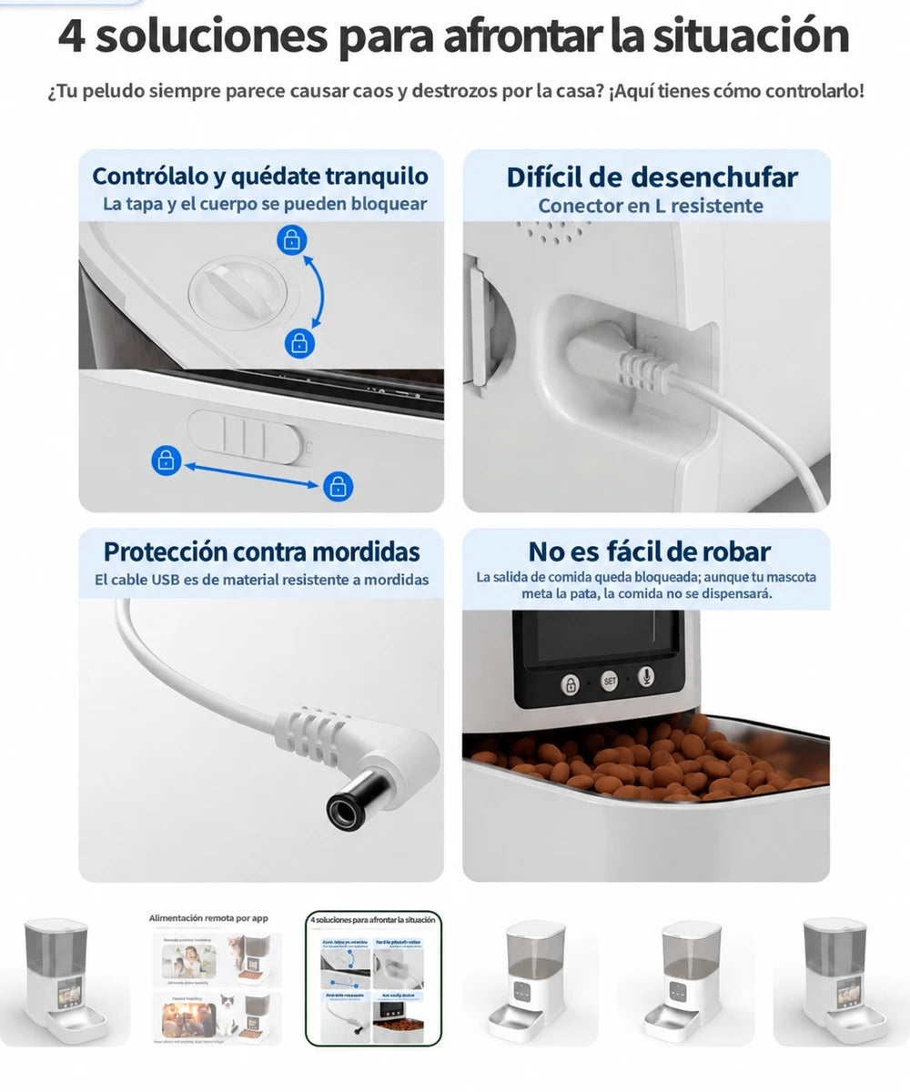 Comedero Inteligente con Doble Cámara